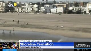 Take A Look at This: Shoreline transition at Dockweiler Beach