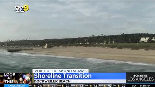 Take A Look at This: Shoreline transition at Dockweiler Beach