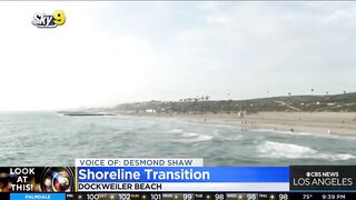 Take A Look at This: Shoreline transition at Dockweiler Beach