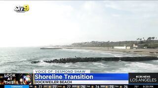 Take A Look at This: Shoreline transition at Dockweiler Beach