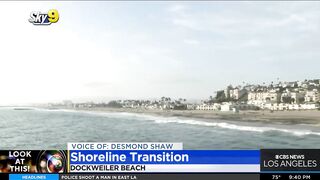 Take A Look at This: Shoreline transition at Dockweiler Beach