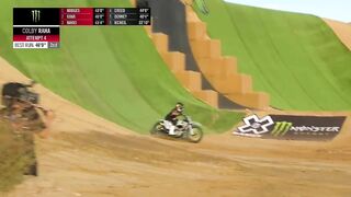 Colby Raha - 49 ft. MotoX QuarterPipe High Air | X Games 2022