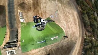 Colby Raha - 49 ft. MotoX QuarterPipe High Air | X Games 2022