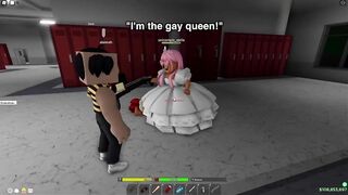 8 YEAR OLDS COME OUT AS GAY IN ROBLOX VOICE CHAT?! (DA HOOD)