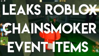 [LEAKS] ROBLOX CHAINSMOKERS LAYERED CLOTHING EVENT ITEMS! | NEW ROBLOX FREE EVENT ITEMS!