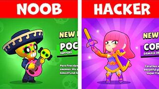 ???? NOOB vs HACKER ???? - Brawl Stars