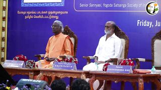 தியான நிலையில் ரஜினி - ஆன்மிக சொற்பொழிவு | Rajinikanth Doing Kriya Yoga | | Swami suddhananda giri