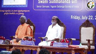 தியான நிலையில் ரஜினி - ஆன்மிக சொற்பொழிவு | Rajinikanth Doing Kriya Yoga | | Swami suddhananda giri