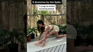 5 stretches to help you get a flat split!