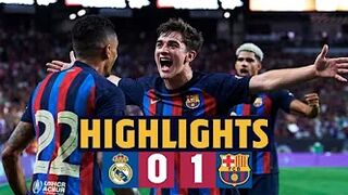 ???? HIGHLIGHTS EL CLÁSICO: REAL MADRID 0 - 1 BARÇA ????