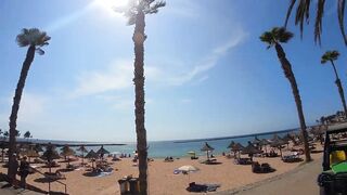 ???????? BARCELONA SPAIN ????️ Barceloneta Best Beach Walk Tour 4K