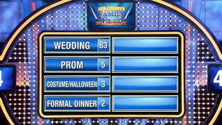 Name a reason you’re wearing a tuxedo. | Celebrity Family Feud