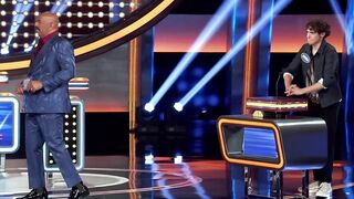 Name a reason you’re wearing a tuxedo. | Celebrity Family Feud