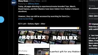 a sad day for roblox...