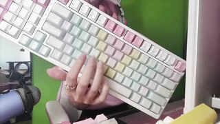 ASMR ???????? blackpink aesthetic tower (roblox keyboard sounds to relax to)