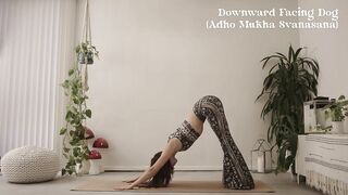 3 minute yoga flow - little luna