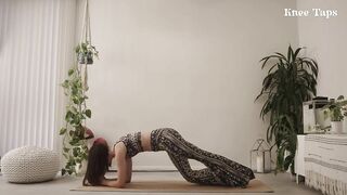 3 minute yoga flow - little luna