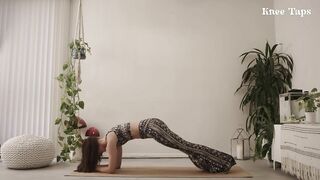 3 minute yoga flow - little luna