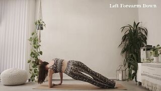 3 minute yoga flow - little luna