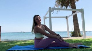 gymnastic exercises for stretching splits. contortion and yoga exercises Part 1