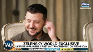 Zelensky's wife tells Piers Morgan she hopes challenge of Ukraine war will 'unite' couple