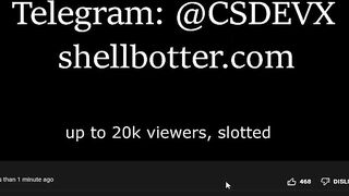 Private Stream Bot | Shellbotter | Best LiveStream Viewer Bot