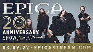 EPICA - 20th Anniversary Live Stream, September 3rd!