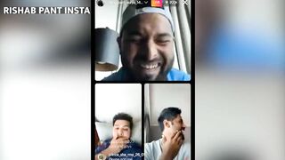 MS Dhoni, Rishabh Pant, Suryakumar yadav,Rohit sharma, yuzi chahal Instagram live today। Dhoni live