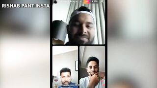 MS Dhoni, Rishabh Pant, Suryakumar yadav,Rohit sharma, yuzi chahal Instagram live today। Dhoni live