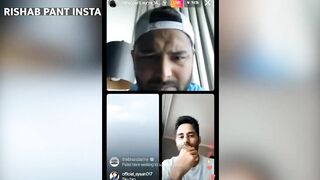 MS Dhoni, Rishabh Pant, Suryakumar yadav,Rohit sharma, yuzi chahal Instagram live today। Dhoni live