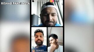 MS Dhoni, Rishabh Pant, Suryakumar yadav,Rohit sharma, yuzi chahal Instagram live today। Dhoni live