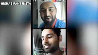 MS Dhoni, Rishabh Pant, Suryakumar yadav,Rohit sharma, yuzi chahal Instagram live today। Dhoni live