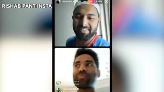 MS Dhoni, Rishabh Pant, Suryakumar yadav,Rohit sharma, yuzi chahal Instagram live today। Dhoni live