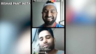 MS Dhoni, Rishabh Pant, Suryakumar yadav,Rohit sharma, yuzi chahal Instagram live today। Dhoni live