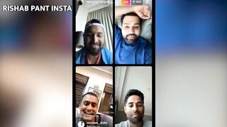 MS Dhoni, Rishabh Pant, Suryakumar yadav,Rohit sharma, yuzi chahal Instagram live today। Dhoni live