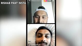 MS Dhoni, Rishabh Pant, Suryakumar yadav,Rohit sharma, yuzi chahal Instagram live today। Dhoni live