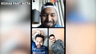 MS Dhoni, Rishabh Pant, Suryakumar yadav,Rohit sharma, yuzi chahal Instagram live today। Dhoni live