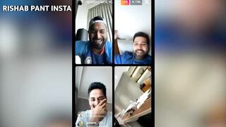 MS Dhoni, Rishabh Pant, Suryakumar yadav,Rohit sharma, yuzi chahal Instagram live today। Dhoni live