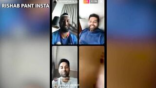 MS Dhoni, Rishabh Pant, Suryakumar yadav,Rohit sharma, yuzi chahal Instagram live today। Dhoni live