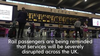 Train strikes: Travel chaos expected on Wednesday as rail workers set to walk out again