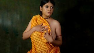 Priti Saha | Saree Photoshoot | Top Indian Curvy Plus Size Models |Saree Lover | Saree Fashion