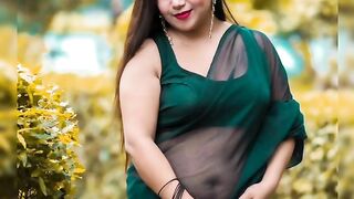 Priti Saha | Saree Photoshoot | Top Indian Curvy Plus Size Models |Saree Lover | Saree Fashion