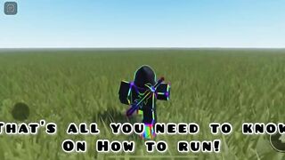 How To Run In Roblox! #roblox