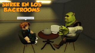 SHREK EN LOS BACKROOMS (ROBLOX)