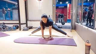 Stretching for relaxation #entertainment #workout #gym #fun #weightloss