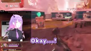 Towa Gets Mentioned by APEX Announcers on the Main Tournament Stream and Has Cute Reaction【Hololive】