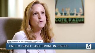 Time to travel? Exchange rate for euros is the best it's been in 20 years