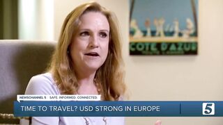 Time to travel? Exchange rate for euros is the best it's been in 20 years