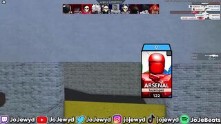 One of the BEST TRICKSHOT in Arsenal Roblox...