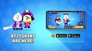 Brawl Stars x BT21 Skins are HERE!